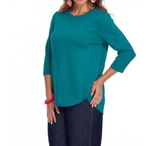 NEW LIOR zofi round neck top in forest